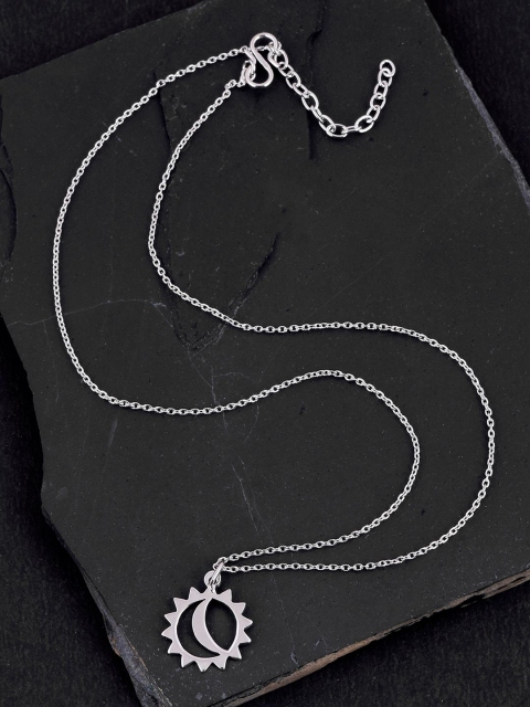 

Tistabene White Rhodium Plated Sunshine Pendant