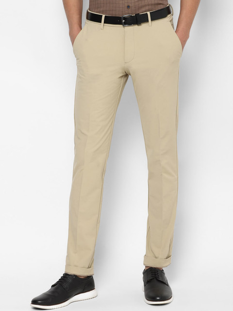 

Allen Solly Men Khaki Slim Fit Chinos Trousers