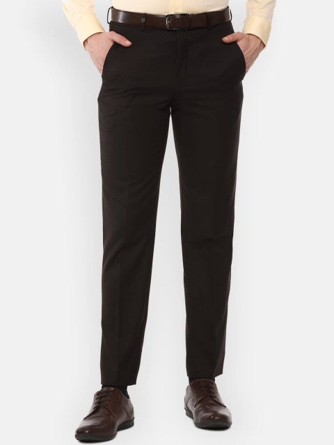 

Van Heusen Men Black Trousers