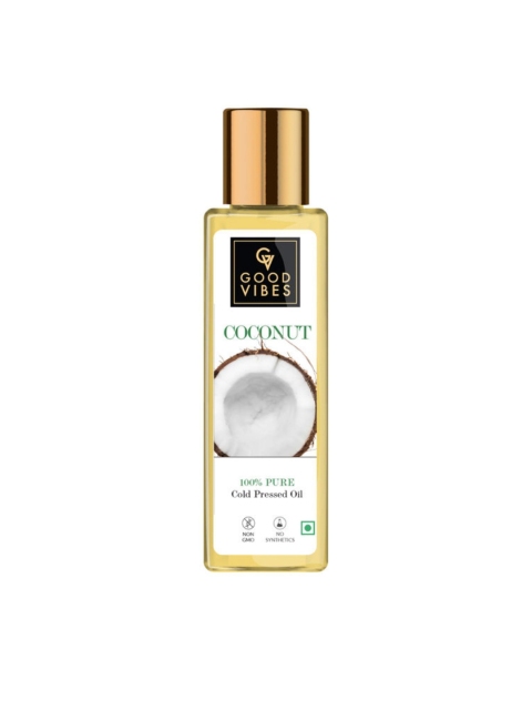 

Good Vibes Transparent 100% Cold Pressed Pure Coconut Carrier Oil 200 ml