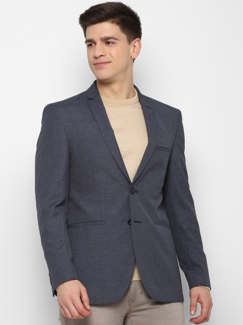 

Allen Solly Men Grey Self Design Blazer