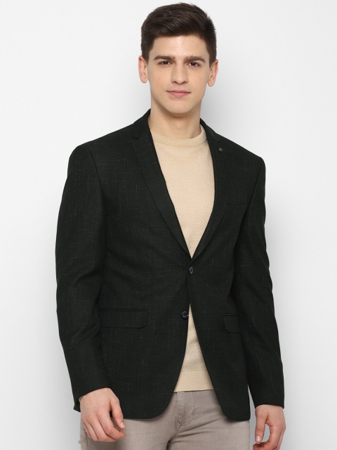 

Allen Solly Men Black Solid Blazer