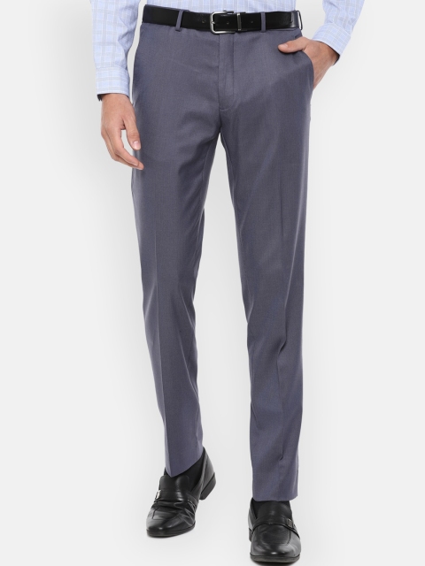 

Van Heusen Men Blue Slim Fit Trousers