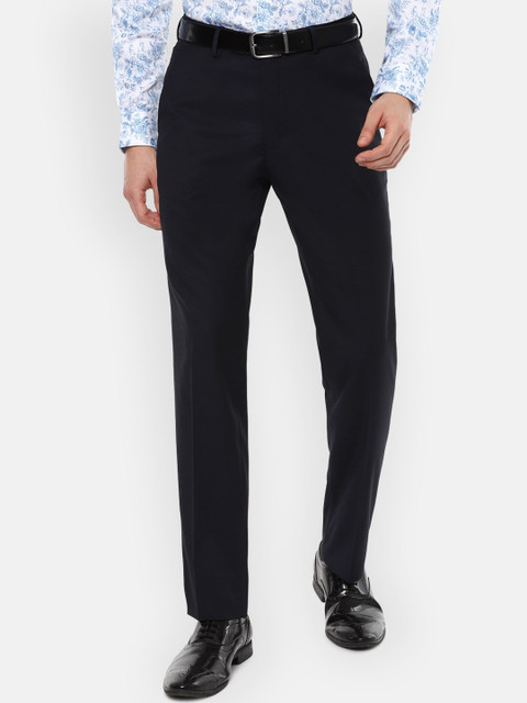 

Van Heusen Men Black Trousers