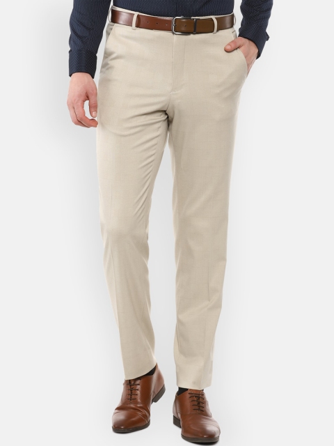 

Van Heusen Men Beige Trousers