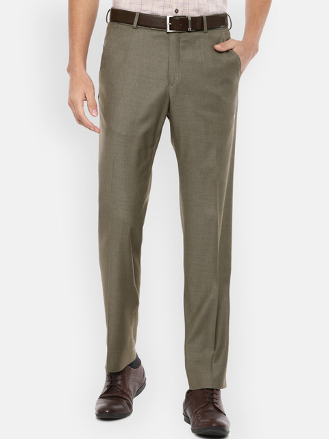 

Van Heusen Men Grey Trousers