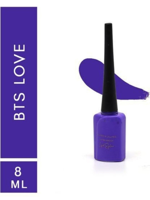 

CUFFS N LASHES Waterproof Liquid Eyeliner - BTS Love, Blue