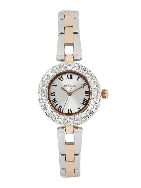 

Daniel Klein Women Silver-Toned Embellished Analogue Watch DK10882-6