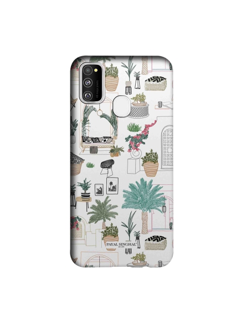 

Payal Singhal White & Green Cafe Morrocco Samsung Galaxy M30S Slim Back Case