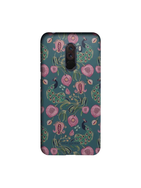 

Payal Singhal Green & Pink Anaar Mor Xiaomi Poco F1 Sleek Back Case