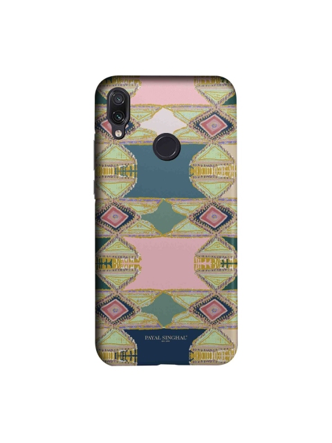 

Payal Singhal Green Aztec Xiaomi Redmi Note 7 Pro Sleek Back Case, Pink