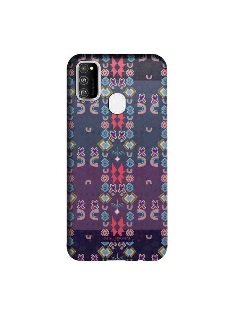 

Payal Singhal Purple Ikat Star Small Samsung M30s Sleek Case