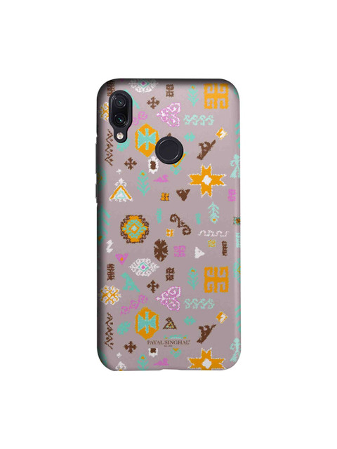 

Payal Singhal Lavender & Orange Bandhani Kilim Sleek Case for Xiaomi Redmi Note 7