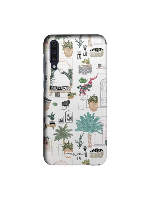 

Payal Singhal Off-White & Coffee Brown Cafe Morrocco Samsung A50s Sleek Back Case