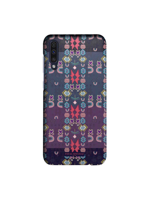 

Payal Singhal Purple Ikat Star Samsung A50s Sleek Back Case