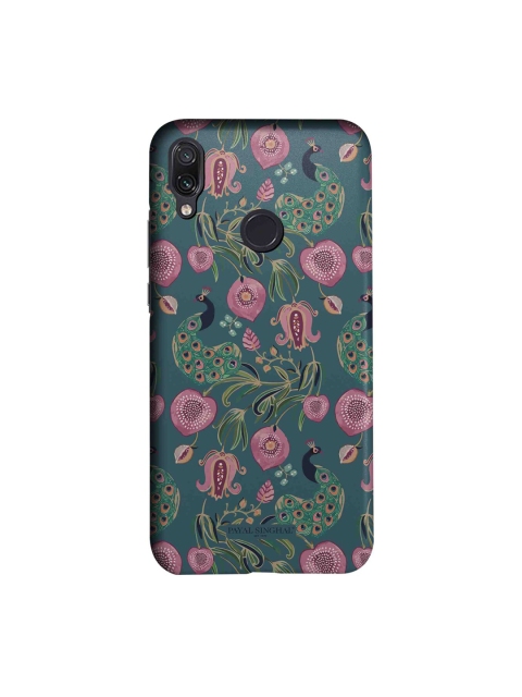 

Payal Singhal Xiaomi Redmi Note 7 Pro Anaar Mor Blue Sleek Back Case, Multi