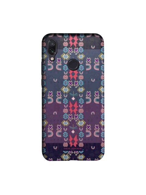 

Payal Singhal Ikat Star Purple & Blue Xiaomi Redmi Note 7 Pro Sleek Back Case