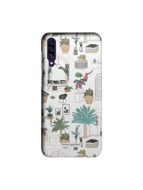 

Payal Singhal Off-White & Coffee Brown Cafe Morrocco Samsung A30s Sleek Back Case