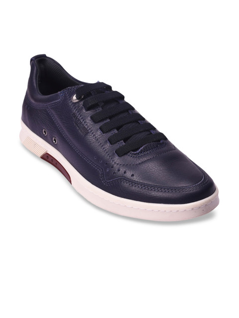

Pavers England Men Navy Blue Leather Sneakers