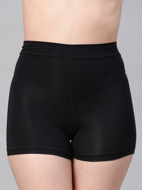 

Marks & Spencer Women Black Basic Boy Short Briefs