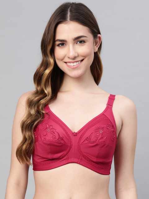 

Marks & Spencer Pink Self Print Bra