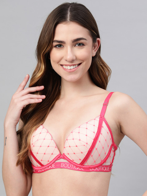

Marks & Spencer Pink Bra Underwired Lightly Padded