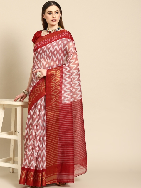 

Anouk Maroon Printed Saree