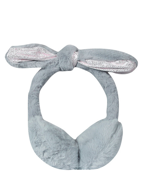 

LOOM LEGACY Women Grey Faux Fur Ear Muffs