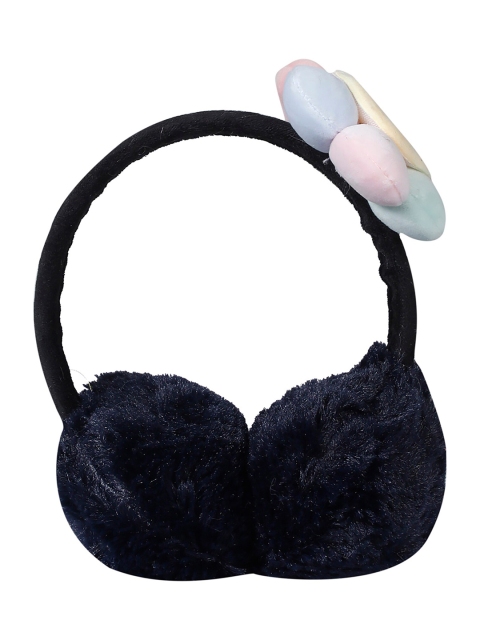

LOOM LEGACY Women Navy Blue Faux Fur Ear Muffs