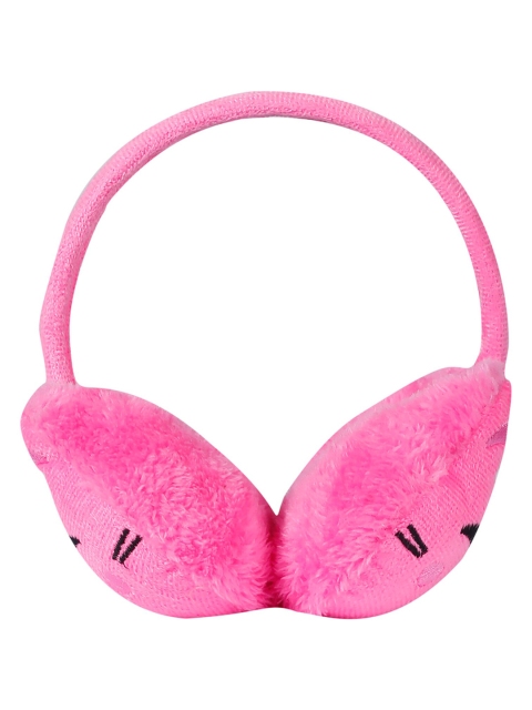 

LOOM LEGACY Women Pink Faux Fur Ear Muffs