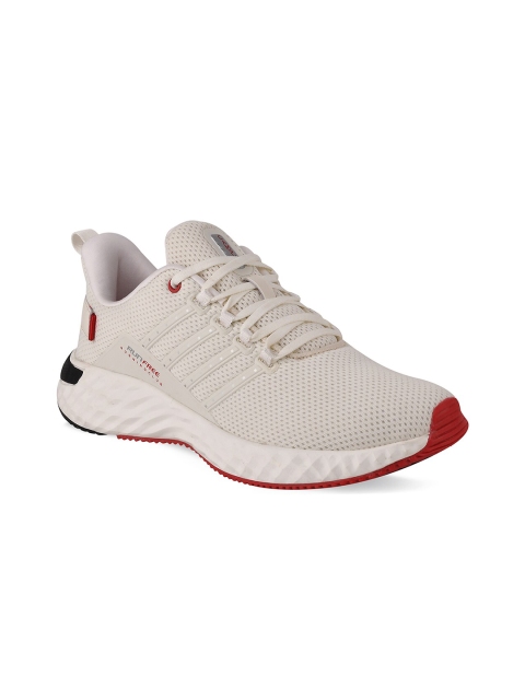 

Campus Men Off White Mesh Running Shoes