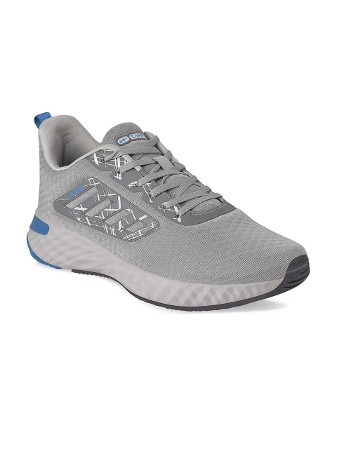 

Campus Men Grey Mesh Running Shoes