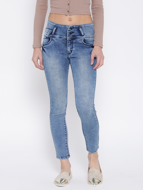 

Devis Women Blue Slim Fit Stretchable Jeans