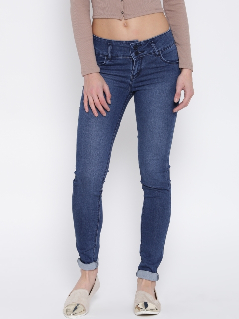 

Devis Women Blue Slim Fit Stretchable Jeans