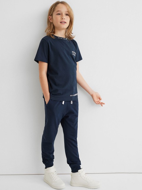 

H&M Girls Blue 2-piece cotton set