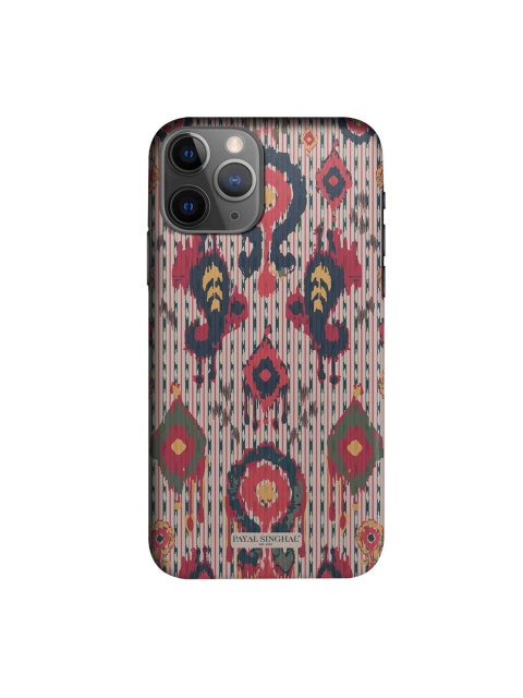 

Payal Singhal Multicoloured Ikat Tribe Big iPhone 11 Pro Max Back Case, Multi