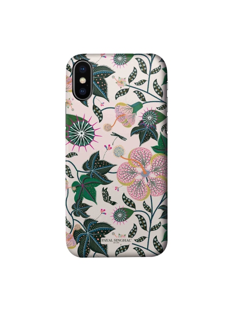

Payal Singhal Multicoloured Abutilon iPhone X Sleek Back Case, Multi