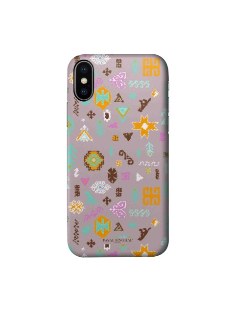 

Payal Singhal Multicoloured Bandhani Kilim Sleek Back Case, Multi