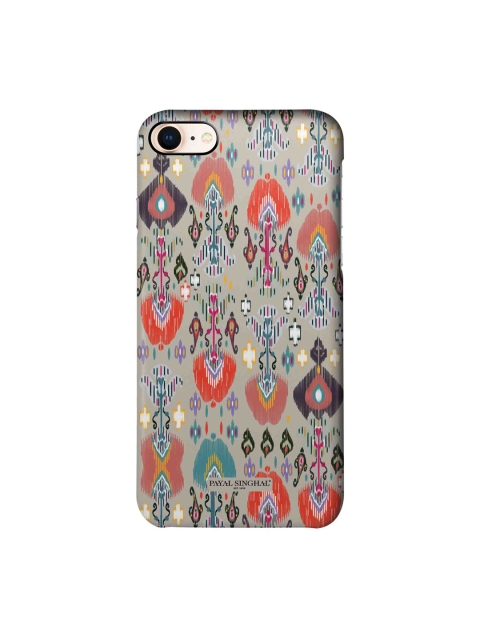 

Payal Singhal Orange & Pink Ikat Garden Stone iPhone 8 Sleek Back Case