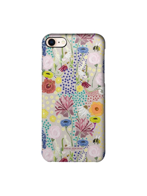 

Payal Singhal Multicoloured Bee Garden iPhone 8 Sleek Back Case, Multi