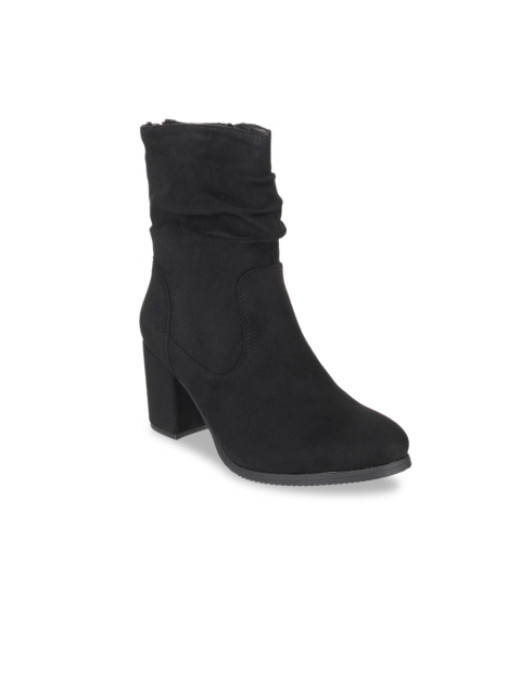 

Mochi Women Black Ballerinas Flats