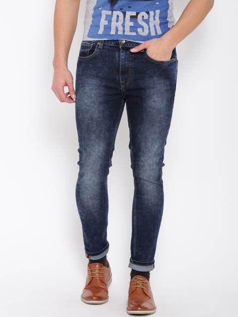 

United Colors of Benetton Men Blue Slim Stretchable Jeans