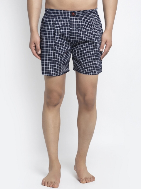 

Big Fox Men Assorted Pure Cotton Checked Boxers