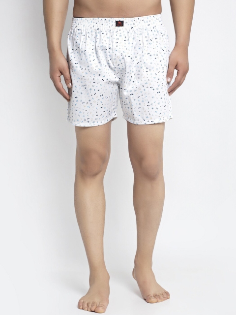 

Big Fox Men White Printed Boxers BX_002_White_S