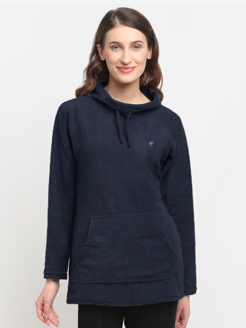 

Kanvin Women Navy Blue Sweatshirt