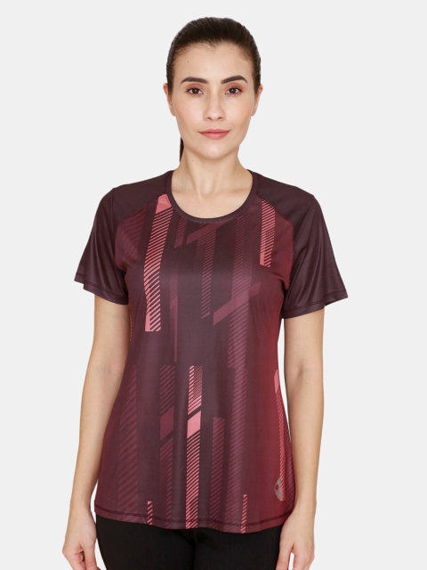 

Zelocity by Zivame Women Purple Printed Top