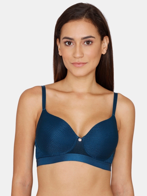 

Zivame Blue Lightly Padded Bra