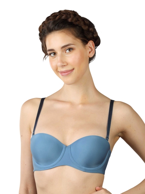 

Triumph Blue Half-Coverage Push-Up Bra 7613138330111