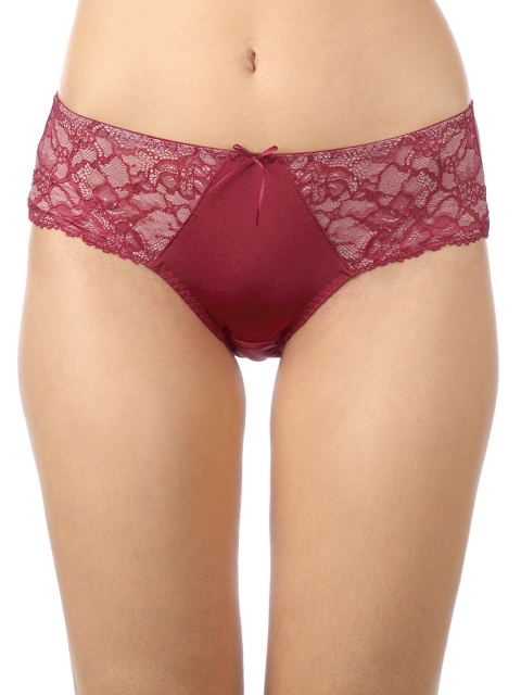 

Triumph Women Maroon Lace Briefs 7613142915540