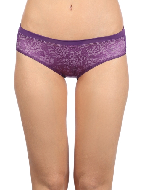 

Triumph Women Purple Lace Briefs 7613138329115